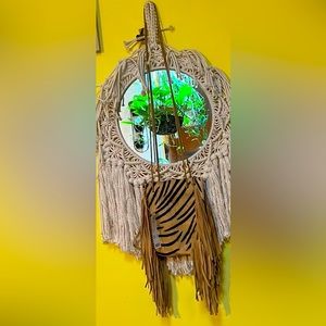 Very Cute, Light Weight HARPER FRINGE BUCKET Purse!!!!